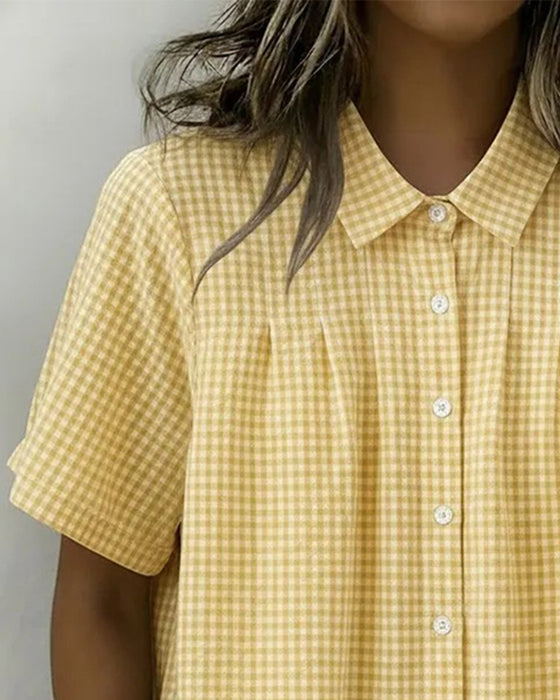 Shirt Rever Korte Mouw