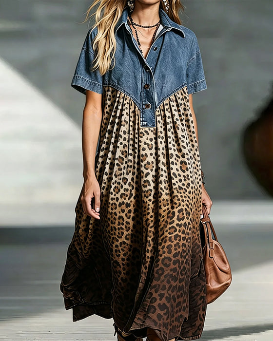 Jurk Dierenprint Casual
