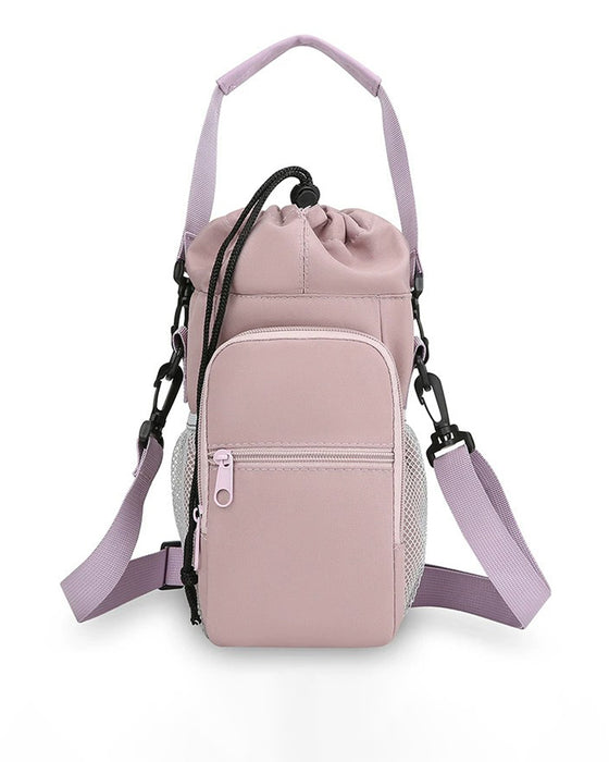Multizak Waterfles Tas Met Telefoonhouder Voor Wandelen, Reizen & Dagelijks Gebruik