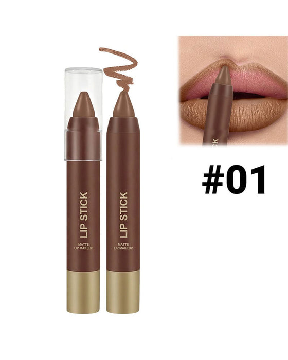 Fluweel Matte Zijde Textuur Hoog Pigment Lippenstift