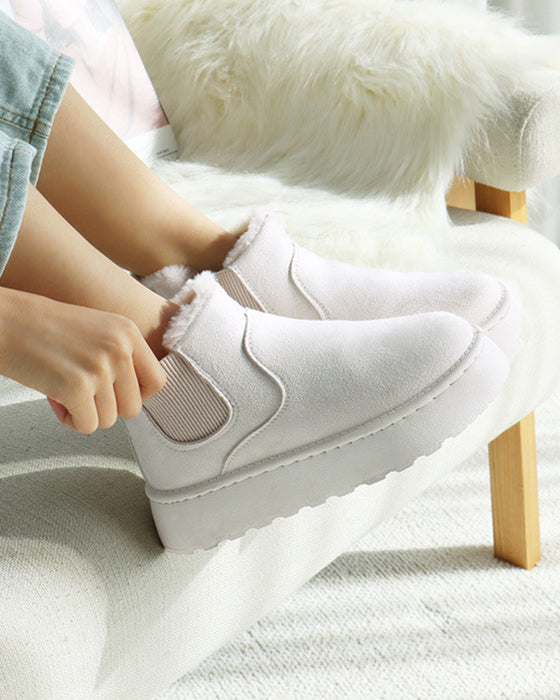 Dikke, effen sneeuwschoenen