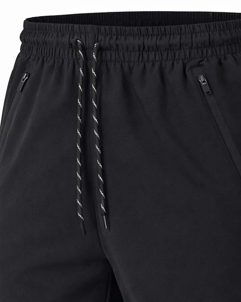 Heren Shorts Rits Snel Drogend Sportief
