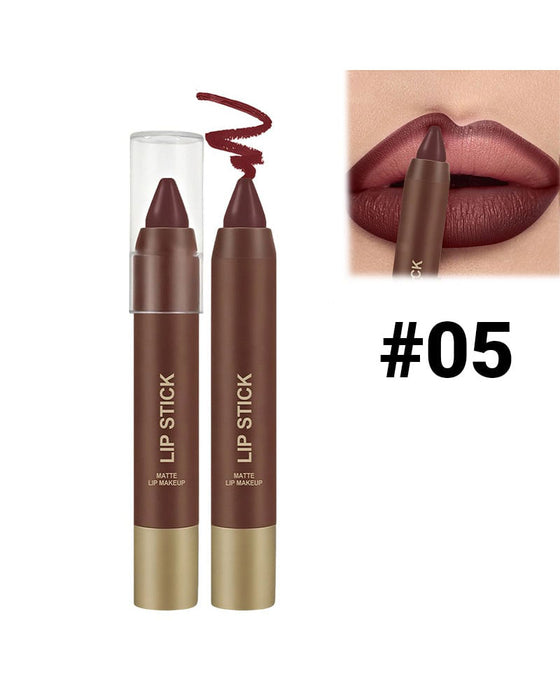 Fluweel Matte Zijde Textuur Hoog Pigment Lippenstift