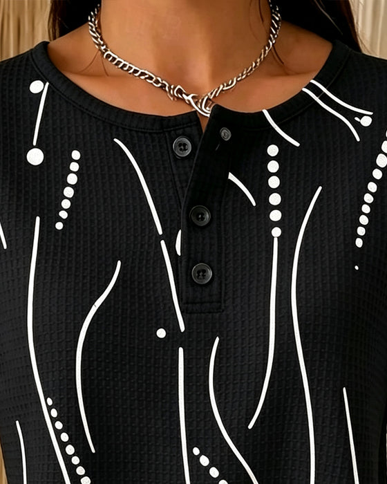 T-Shirt Ronde Hals Korte Mouwen