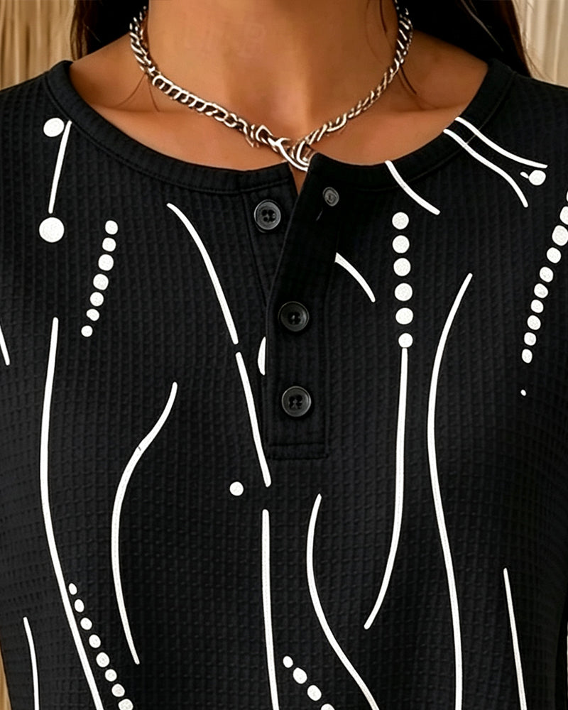 T-Shirt Ronde Hals Korte Mouwen