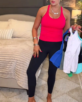 Cami Top Racerback Slank Pasvorm