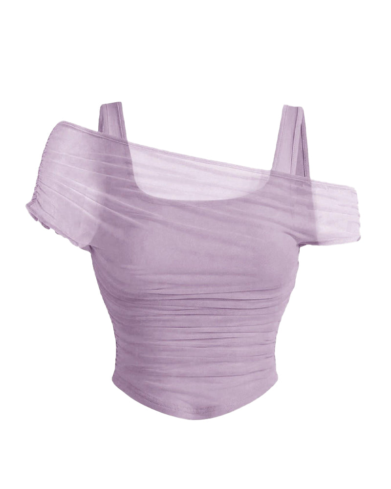 Blouse Gaas Geruwd Cami