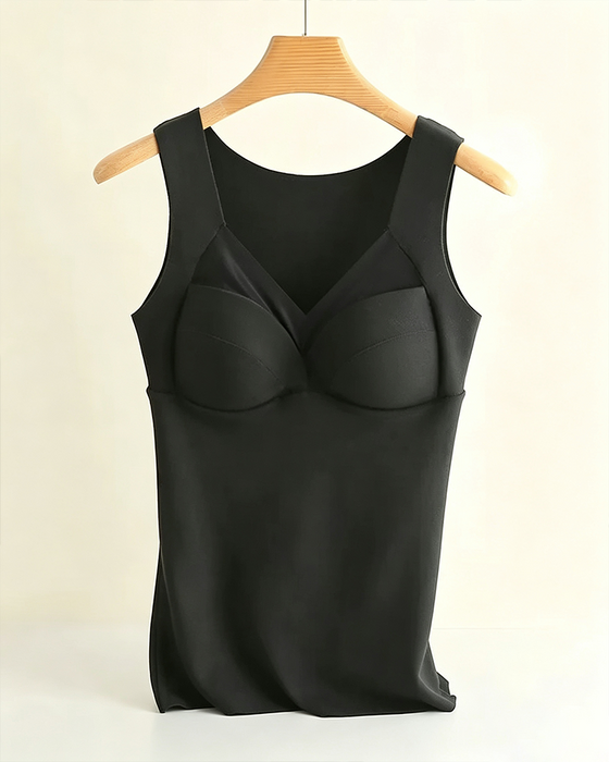 Tanktop Eenstuks Gevoerd Warm
