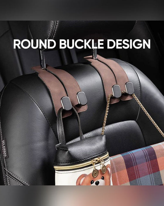 Suede Leren Auto Stoel Haak