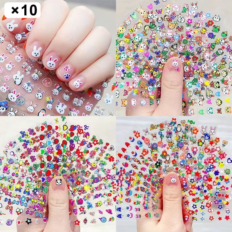 Glow-In-The-Dark Nagelstickers Voor Kinderen