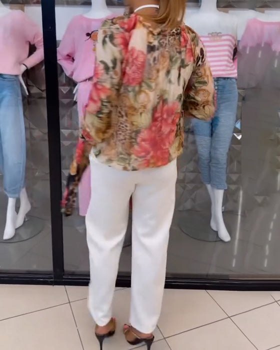 Broek Casual Rechte Bootcut