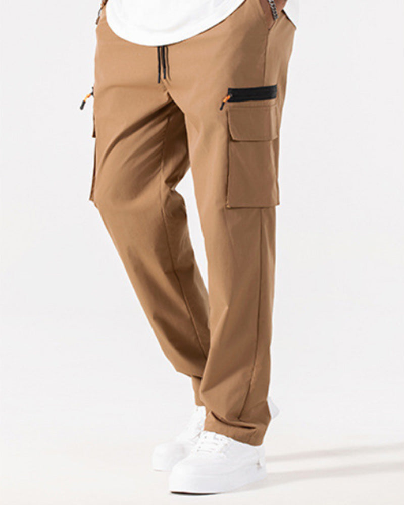 Broek Los Casual Meerdere Zakken Cargo