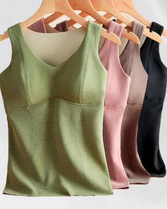 Tanktop Effen Thermisch