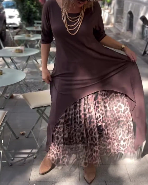 Rok Casual Allround Luipaardprint