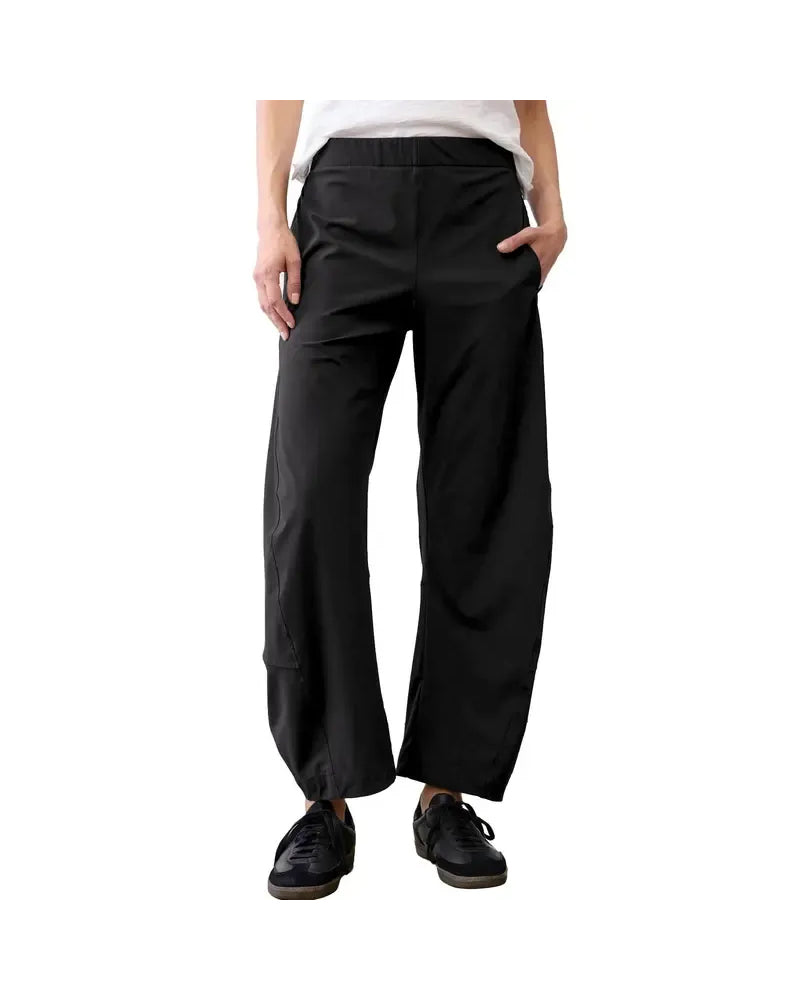 Broek Effen Kleur Midden Taille Lengte