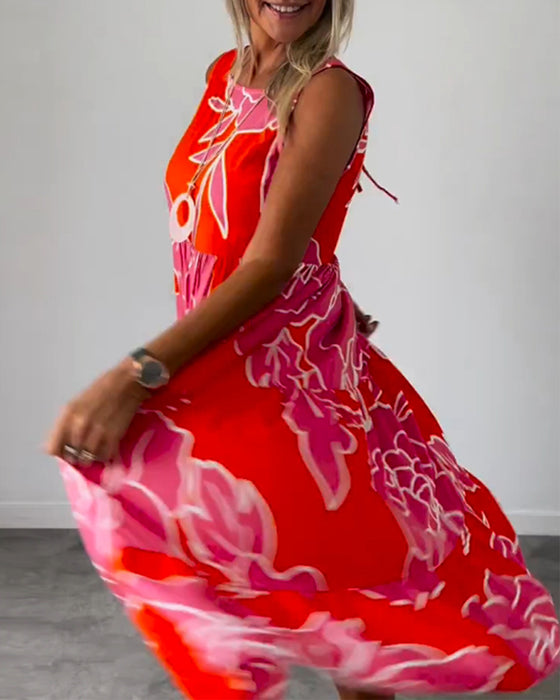 Damesjurk met patchworkprint