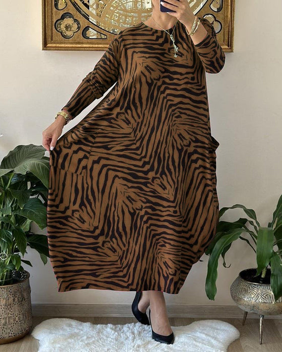 Mode  Losse print zakjurk