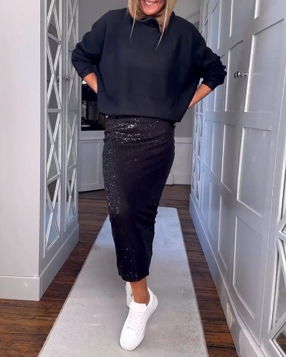 Effen eenvoudige rok