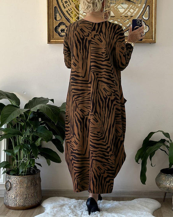 Mode  Losse print zakjurk