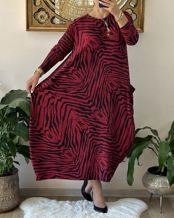 Mode  Losse print zakjurk