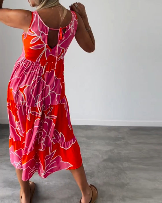 Damesjurk met patchworkprint